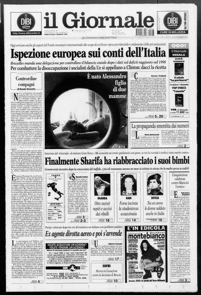 Il giornale : quotidiano del mattino